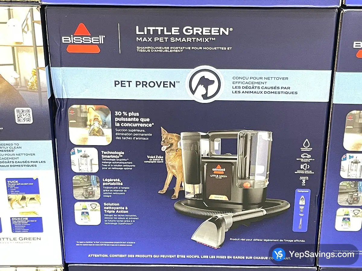 Costco BISSELL LITTLE GREEN PORTABLE PORTABLE CLEANER - Canada (ITM 2883529)