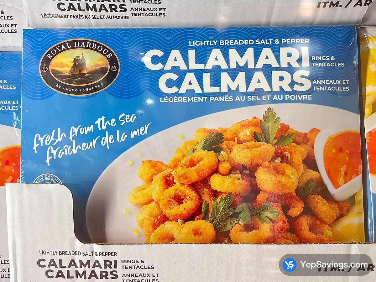 Costco ROYAL HARBOUR SALT & PEPPER CALAMARI 907 g - Canada (ITM 2138474)