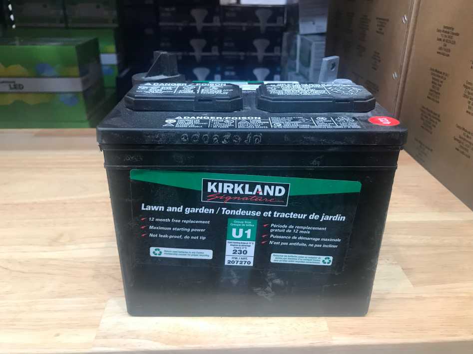 LAWN & GARDEN BATTERY