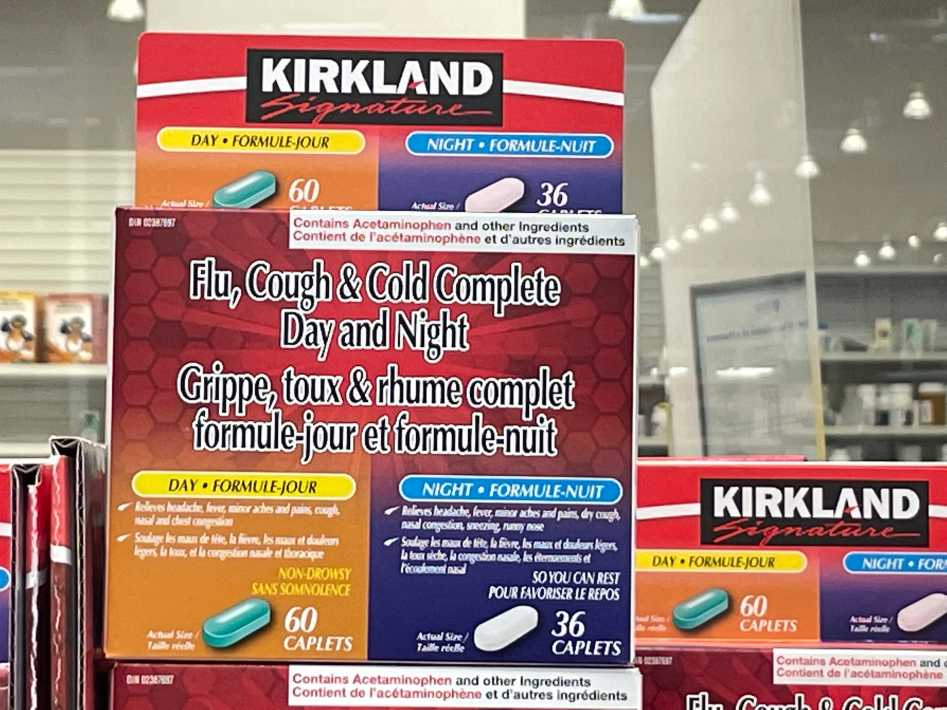 Costco KIRKLAND SIGNATURE COMPLETE DAY / NIGHT 60 + 36 CAPLETS - Canada (ITM 1279456)
