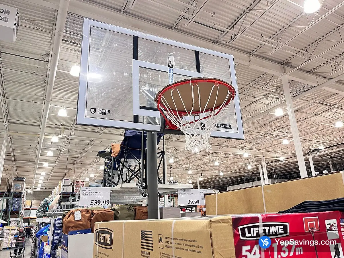 Costco LIFETIME PRODUCTS BASKETBALL SYSTEM 54IN BACKBOARD - Canada (ITM 1600442)