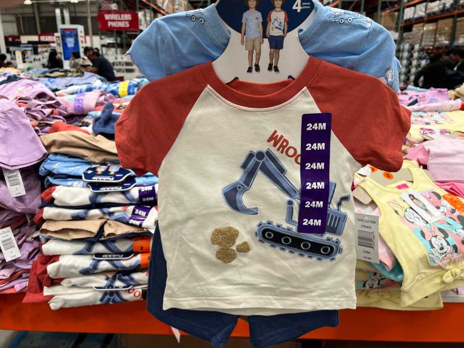PEKKLE 4PC PLAYWEAR SET 12 TODDLER SIZES 12M - 5 ITM 2763455 at Costco