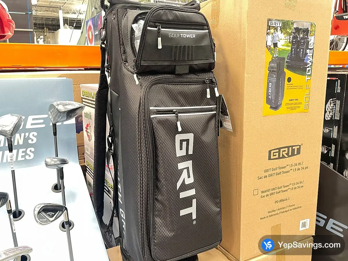 Costco GRIT GOLF TOWER GOLF BAG - Canada (ITM 1866937)