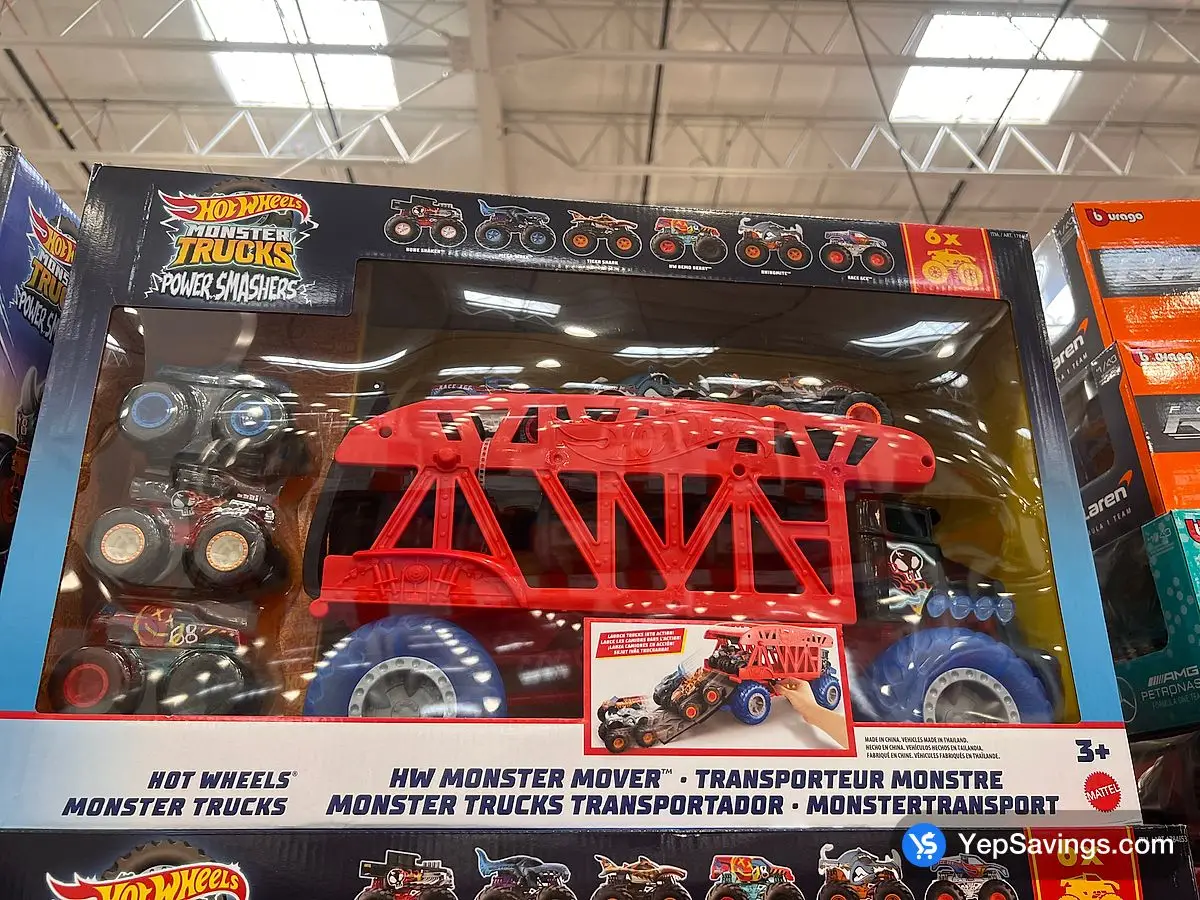 Costco HOT WHEELS BONESHAKER MONSTER TRUCK MOVER - Canada (ITM 1784853)