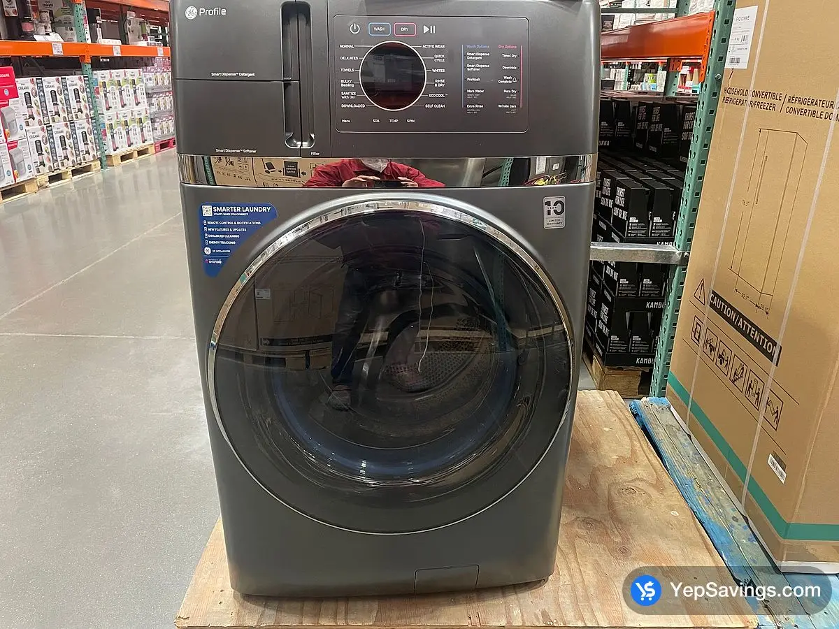 Costco GE PROFILE 28 IN WASHER / DRYER 5.5 CU.FT - Canada (ITM 1748551)