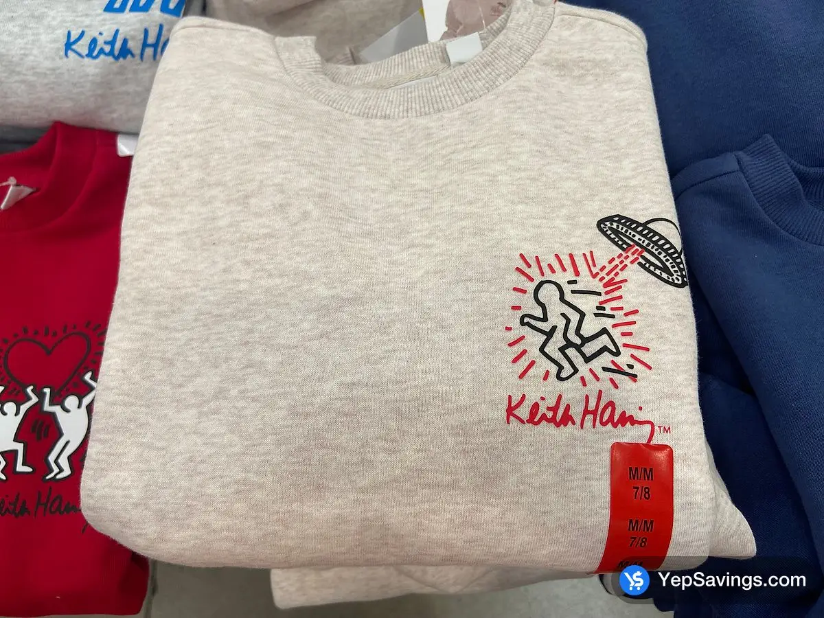Costco KEITH HARING VARSITY SWEATSHIRT KIDS SIZES S - XXL - Canada (ITM 1048888)