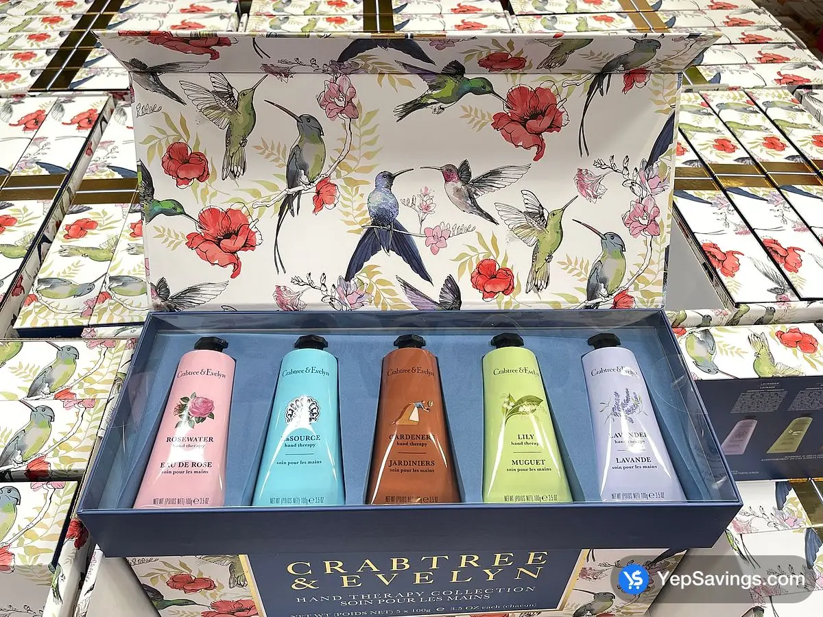 Costco CRABTREE & EVELYN HAND THERAPY 5 x 100 g - Canada (ITM 1897394)