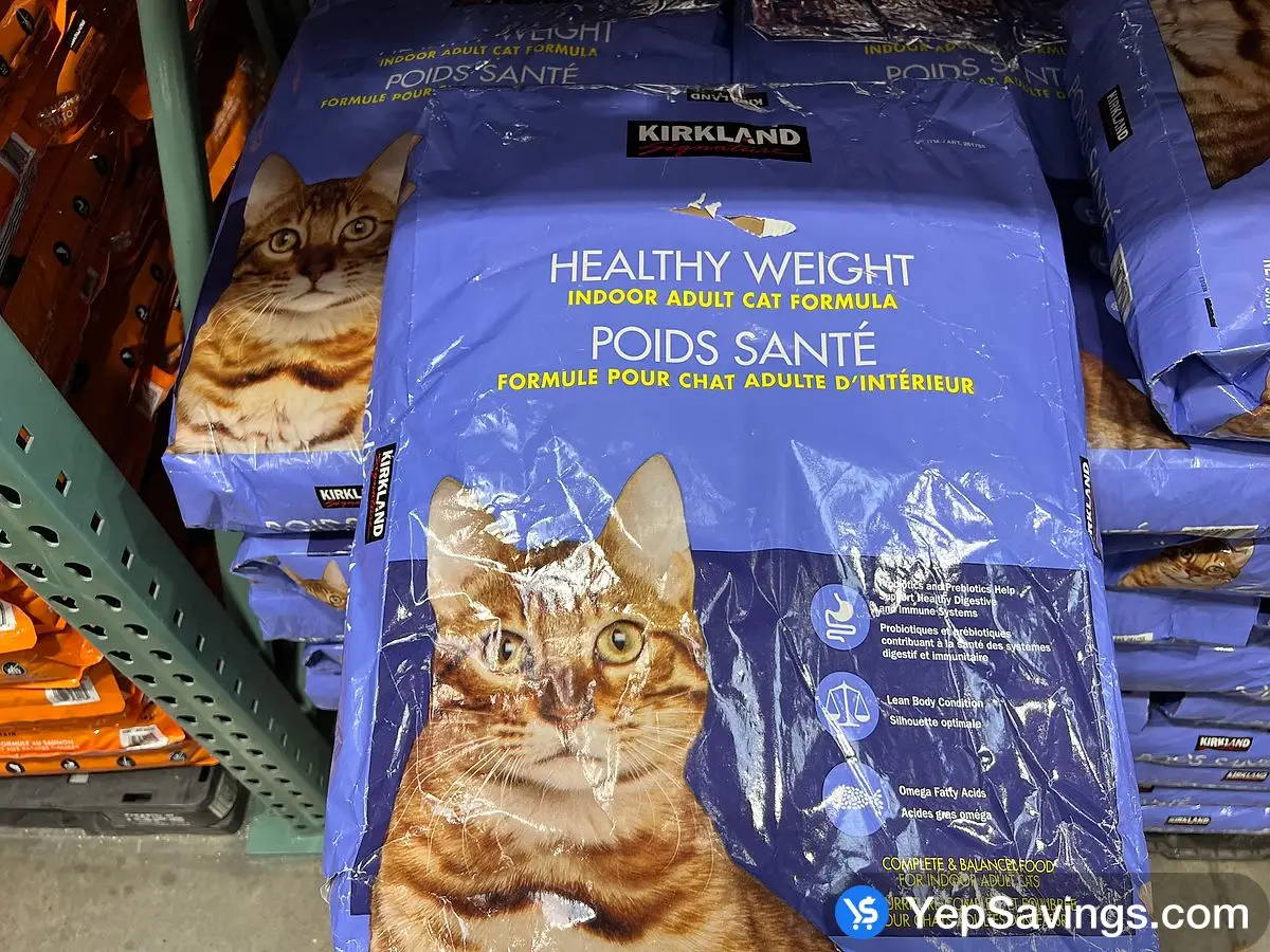 KIRKLAND SIGNATURE HEALTHY WEIGHT CAT 9.07 kg at Costco 3180 Laird