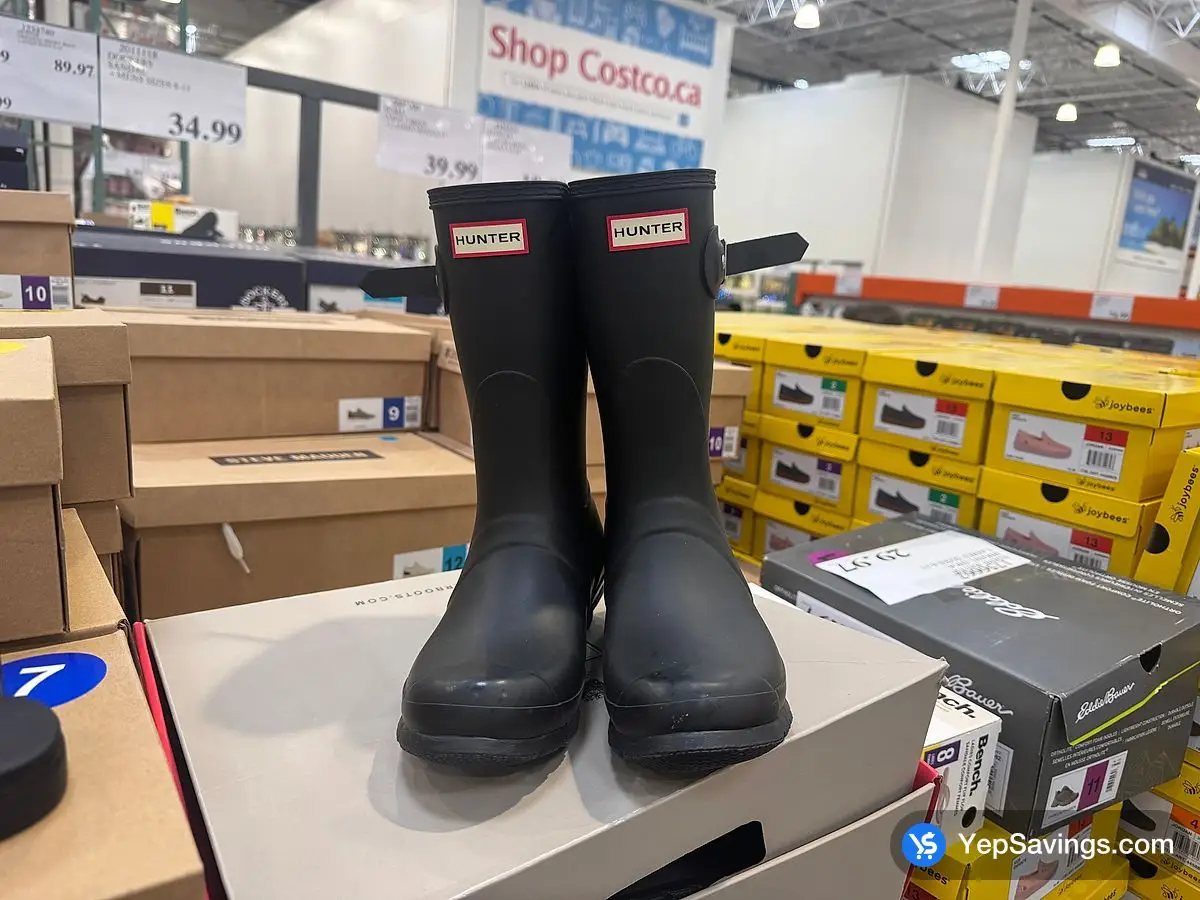 Hunter tall rain boots costco best sale