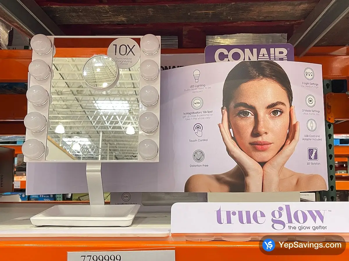 Costco CONAIR HOLLYWOOD LED VANITY MIRROR - Canada (ITM 7799999)