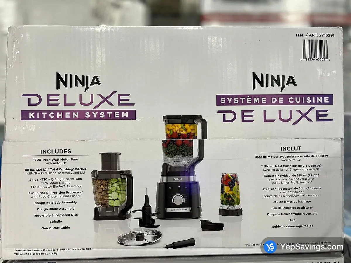 NINJA KITCHEN SYSTEM 1600 PEAK WATTS ITM 2715291 at Costco