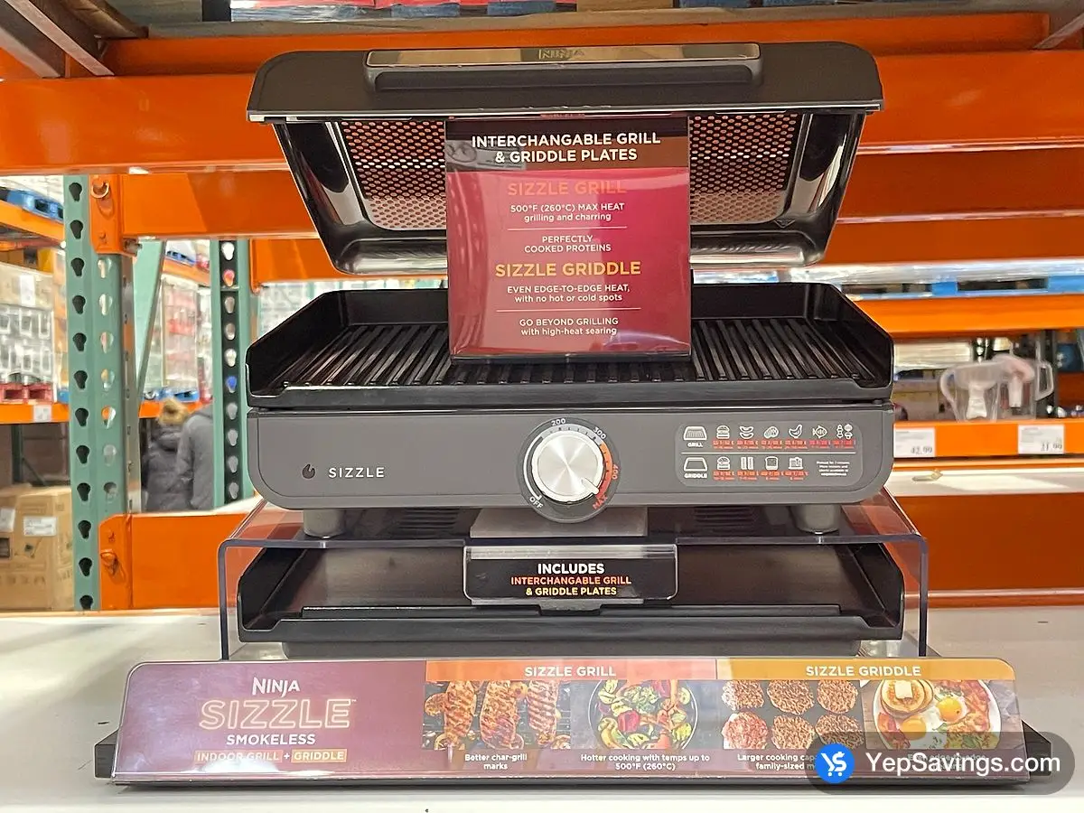 Costco NINJA SIZZLE SMOKELESS GRILL - Canada (ITM 3101101)