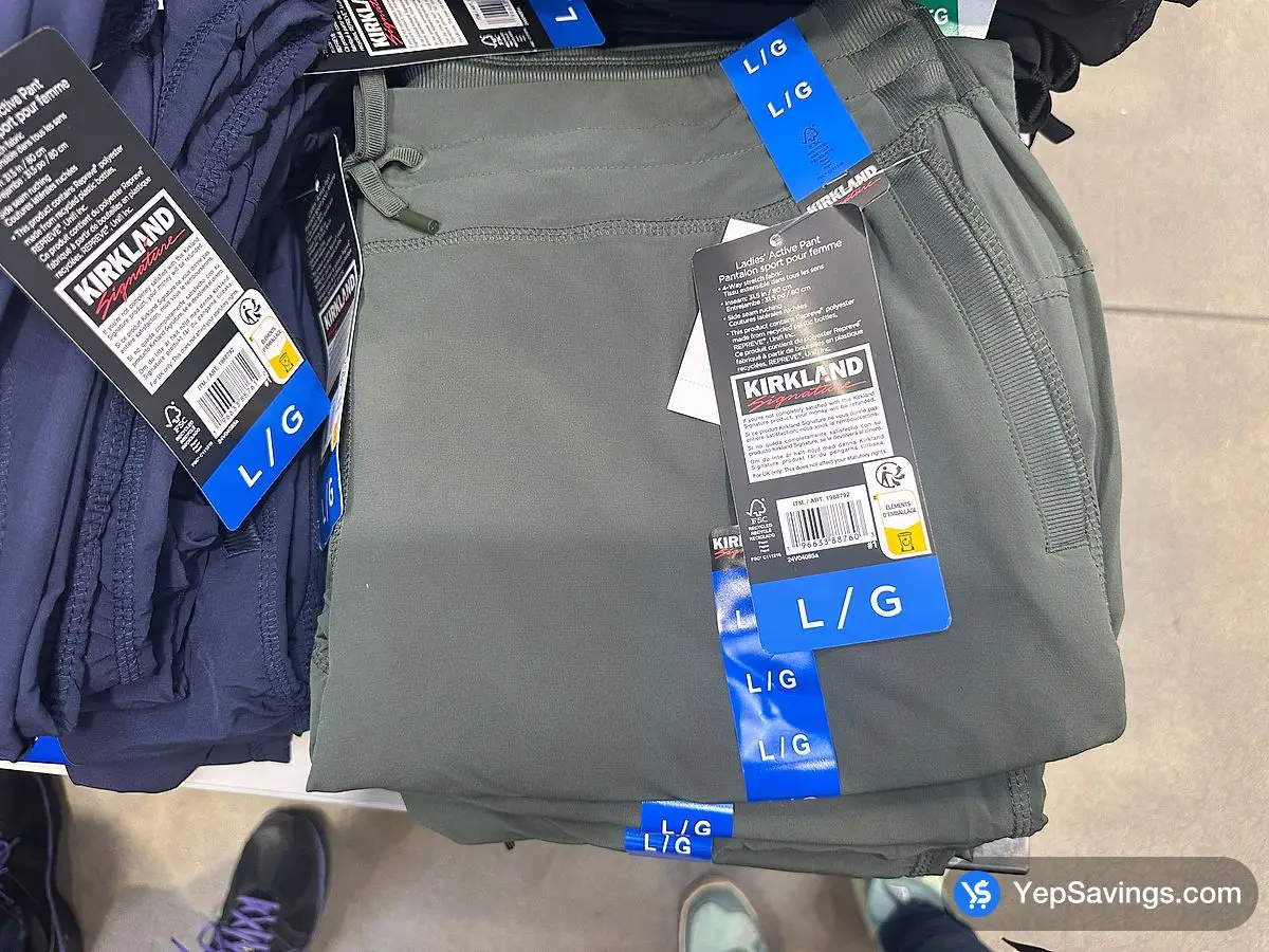 Costco KIRKLAND SIGNATURE STATEMENT PANT + LADIES SIZES S - XXL - Canada (ITM 1988790)