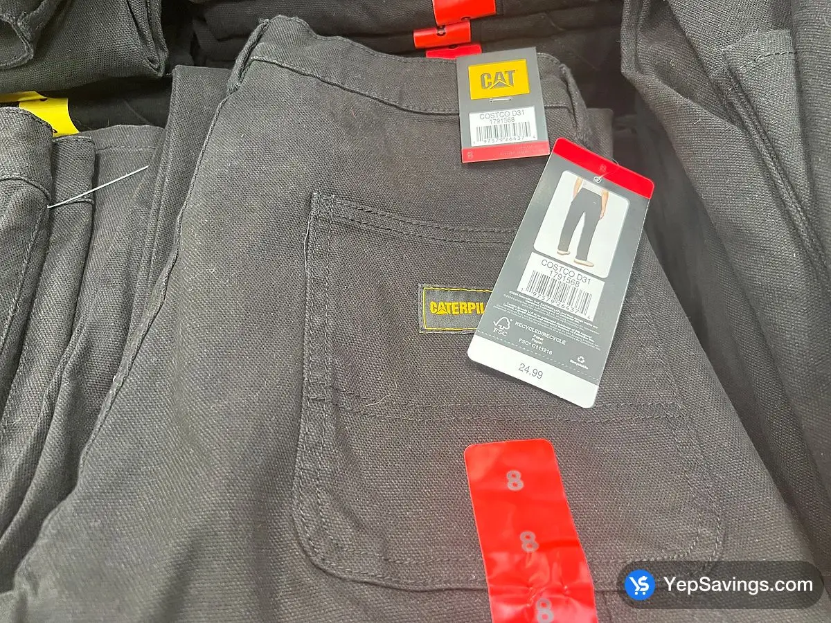 CATERPILLAR 2 WORK PANT + LADIES SIZES 6-14 ITM 1791568 at Costco