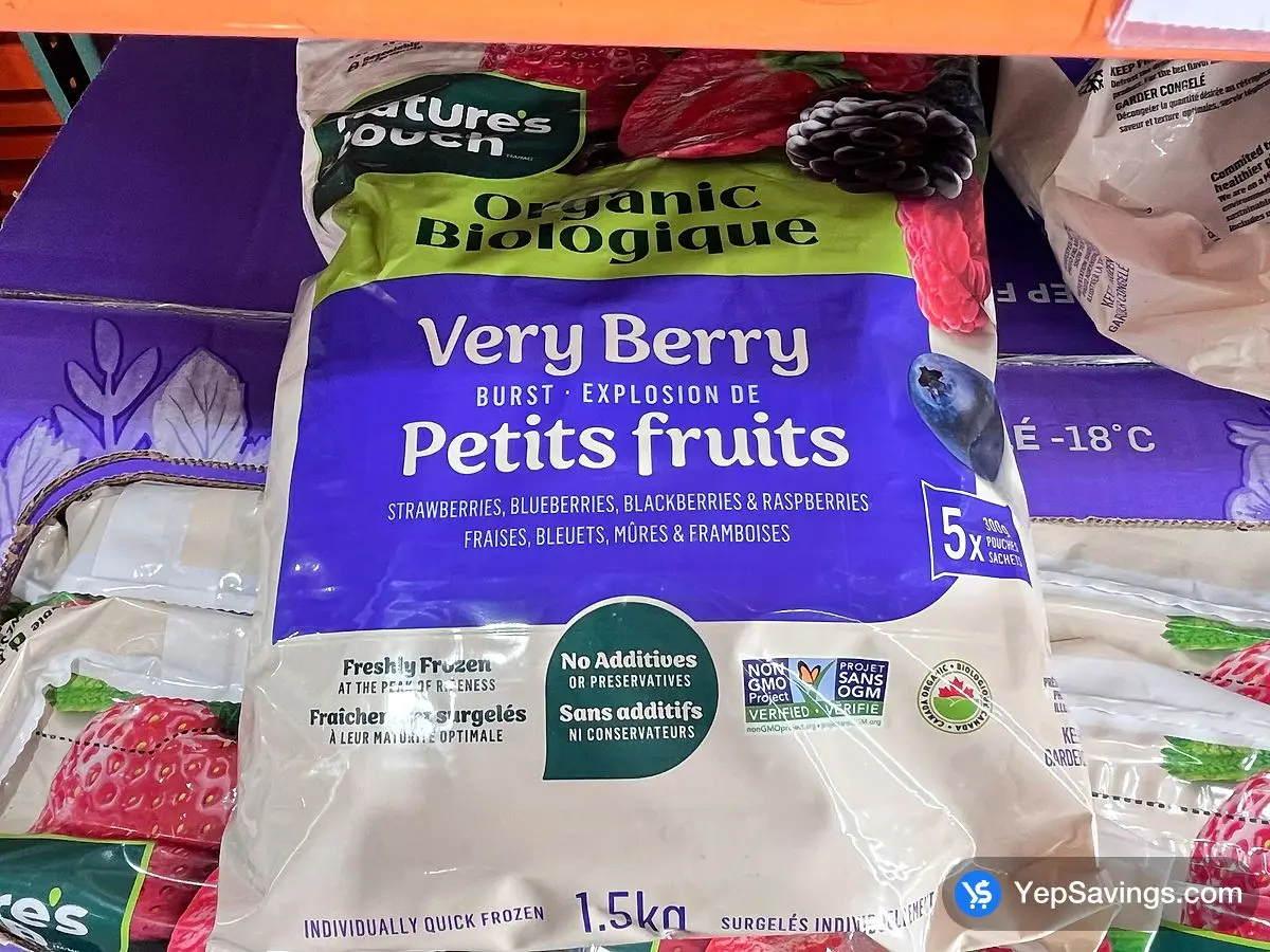 NATURE'S TOUCH ORG VERY BERRY BURST 1.5 kg ITM 1180127 at Costco