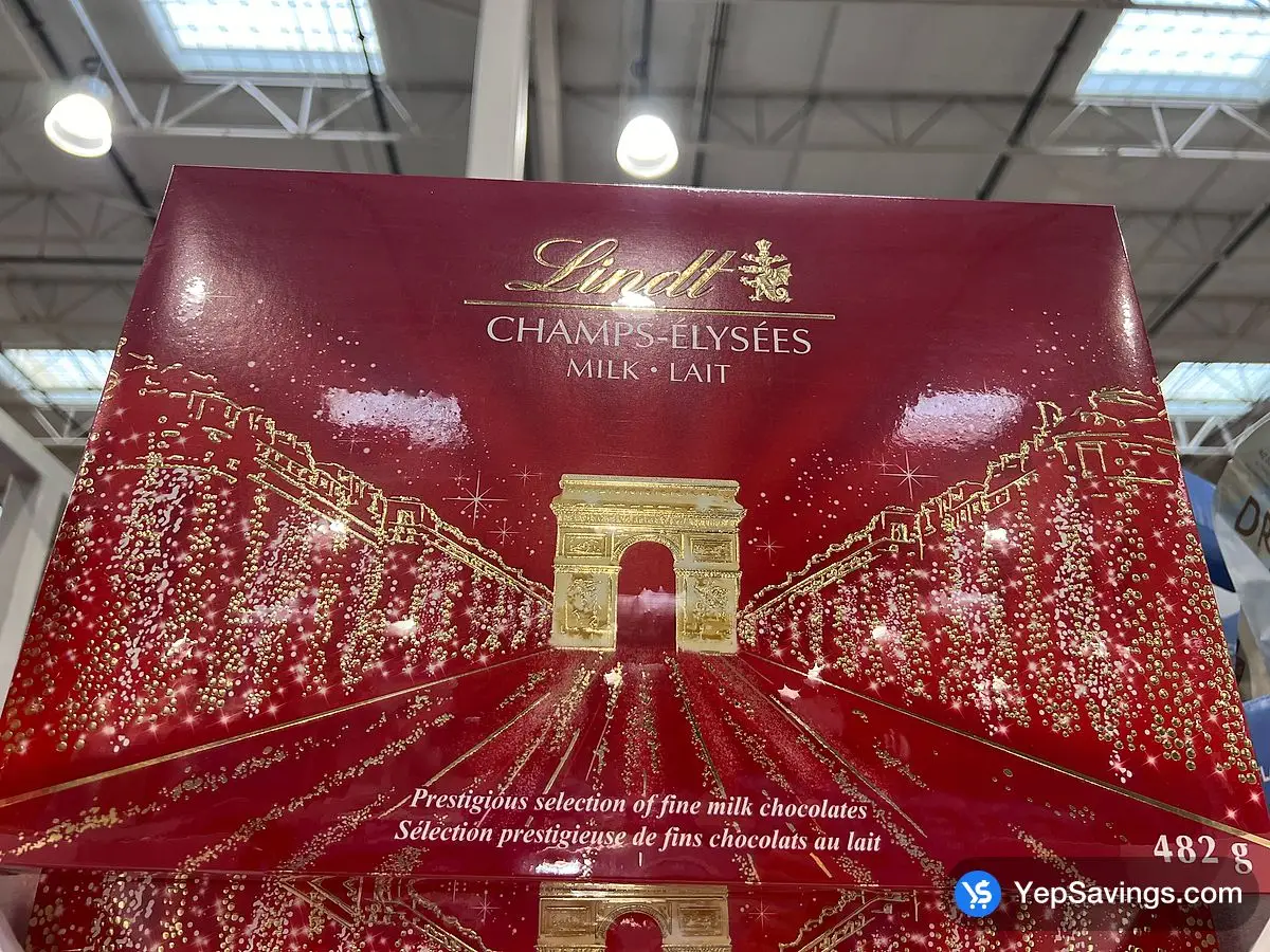 LINDT CHAMPS ÉLYSÉES MILK 482 g ITM 1731130 at Costco