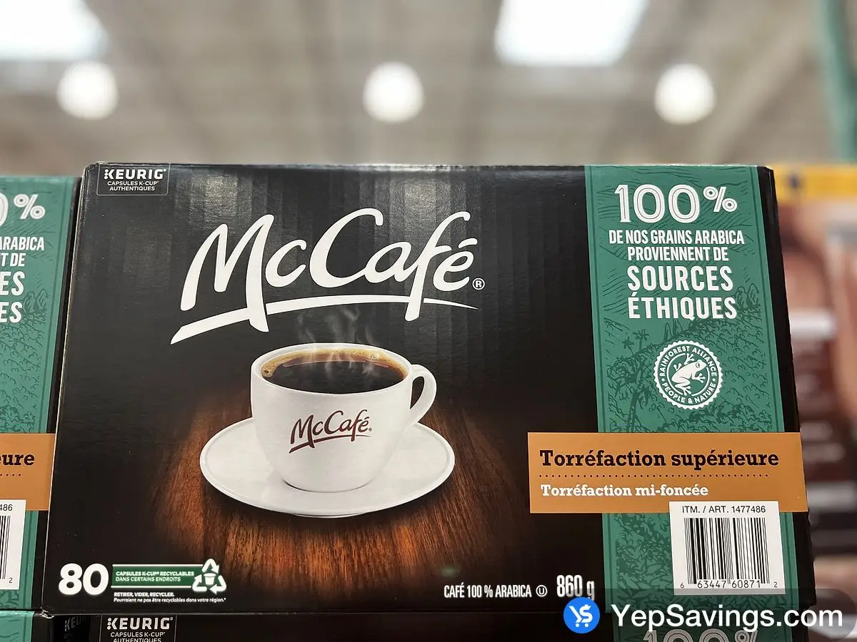 MCCAFE MEDIUM ROAST K-CUPS 80 COUNT ITM 1477486 at Costco