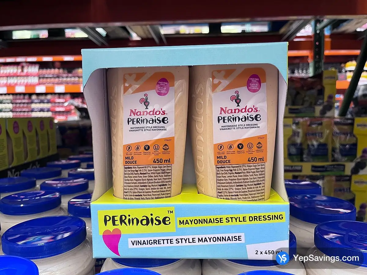 Costco NANDO'S PERINAISE MILD 2 x 450 mL - Canada (ITM 1831315)