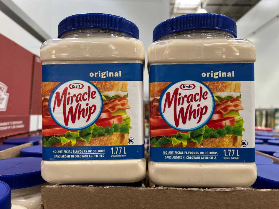 KRAFT MIRACLE WHIP 1.77 L ITM 302384 at Costco