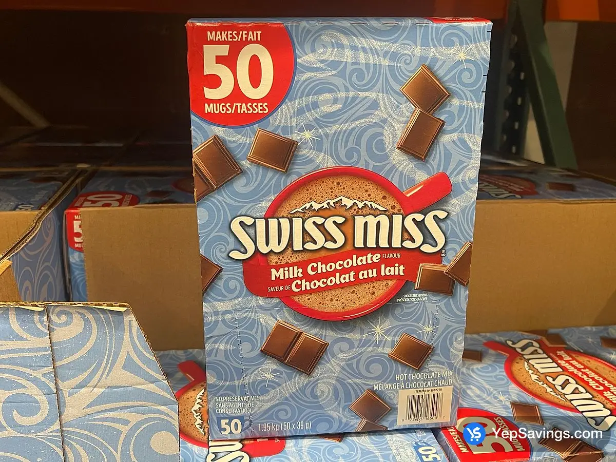 Costco SWISS MISS HOT CHOCOLATE 50 x 39 g - Canada (ITM 1862776)