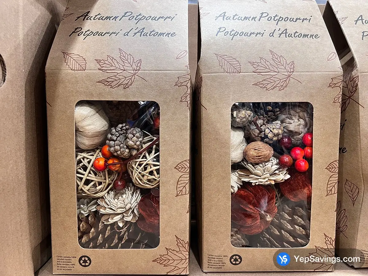 Costco HOLIDAY POTPOURRI BAG CINNAMON SCENTED ASSORTED - Canada (ITM 2060220)