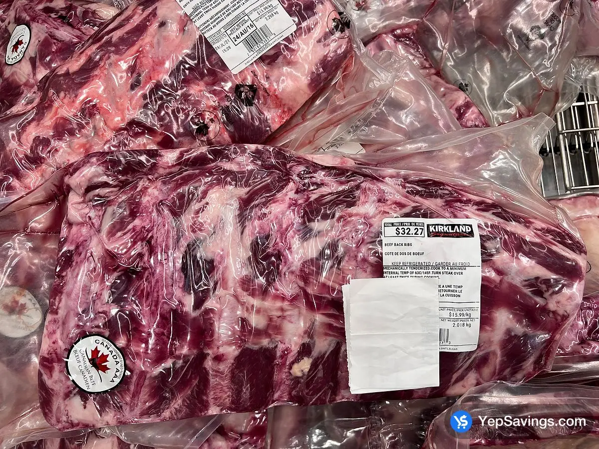 Beef Back Ribs   ITM 60162 at Costco