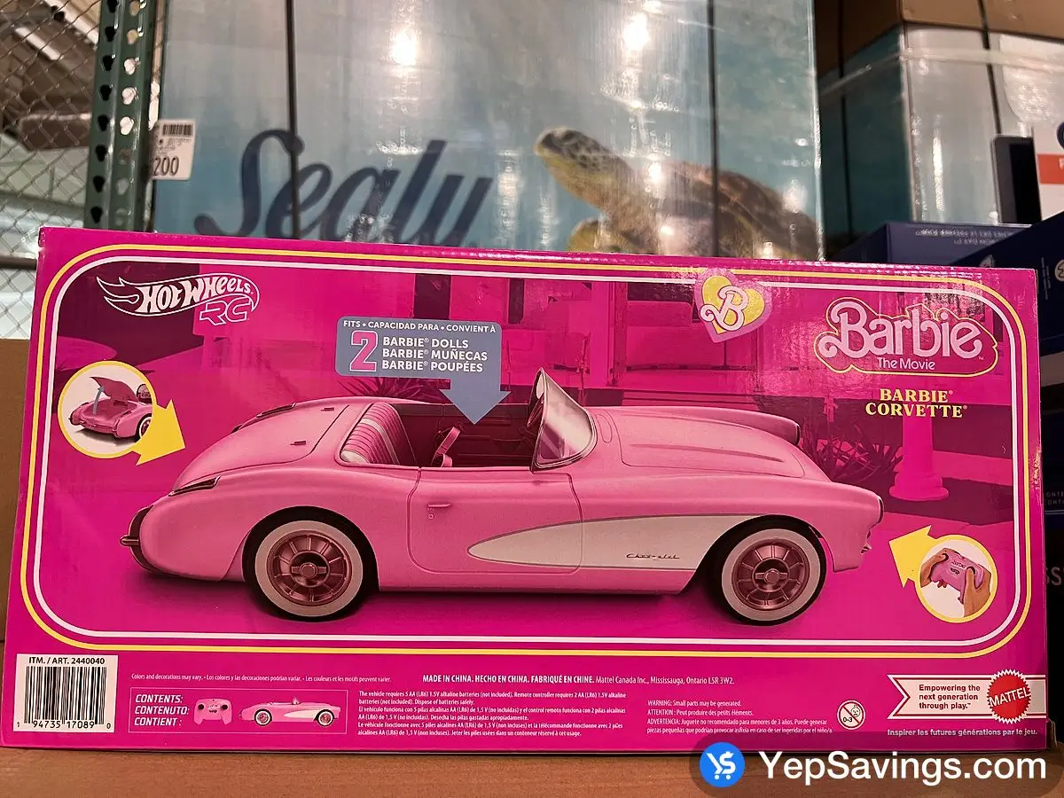Costco BARBIE THE MOVIE REMOTE CONTROL HOT WHEELS CORVETTE - Canada (ITM 2440040)