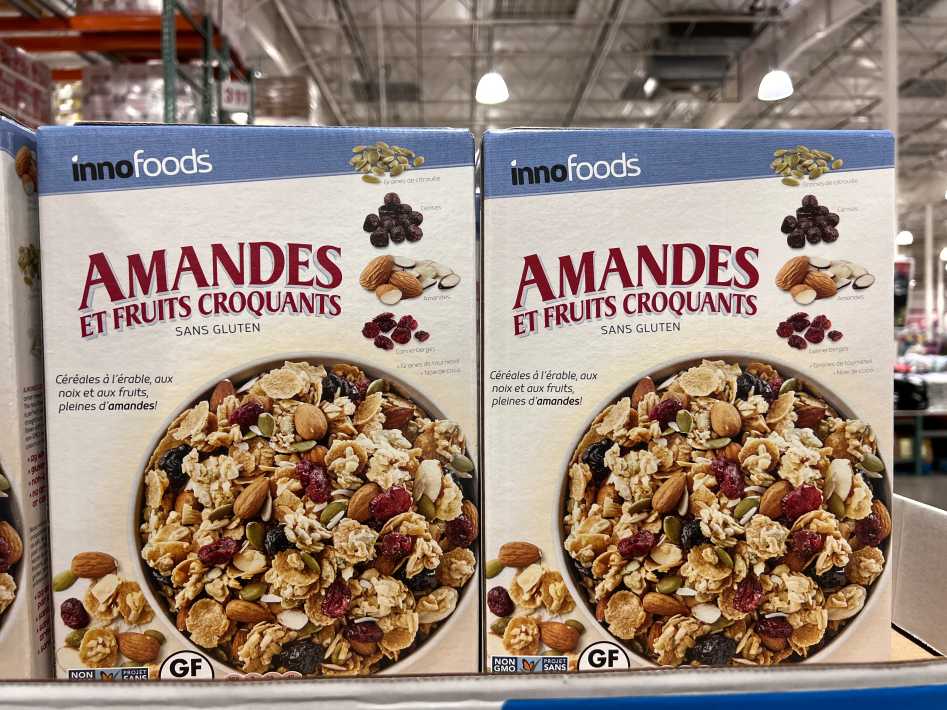 INNO FOODS ALMOND FRUIT CRUNCH 900 g ITM 1494819 at Costco