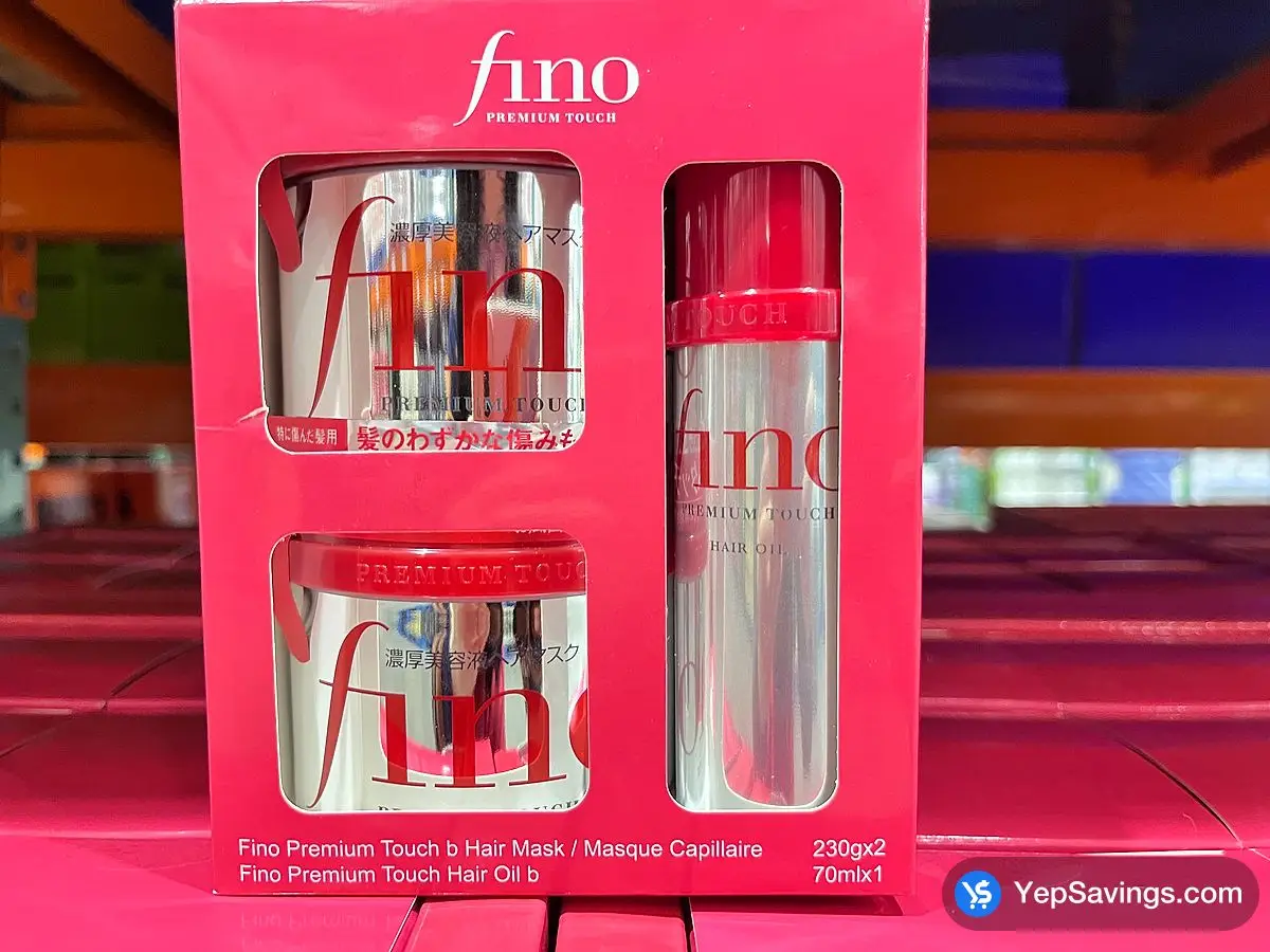 Costco SHISEIDO FINO HAIR MASK OIL 2 x 230 g +70 mL - Canada (ITM 1886130)