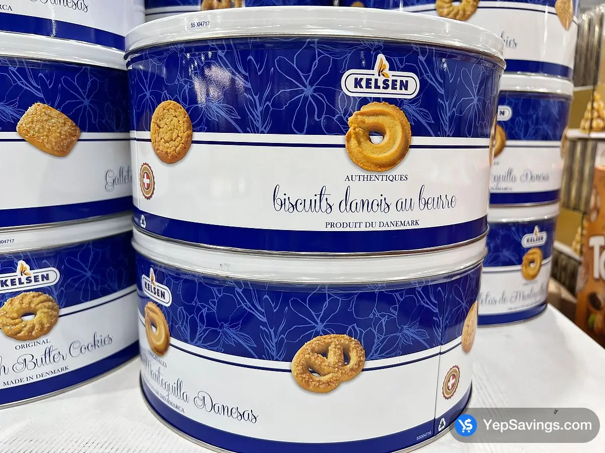 Costco KELSEN BUTTER COOKIES 1.816 kg - Canada (ITM 1834629)