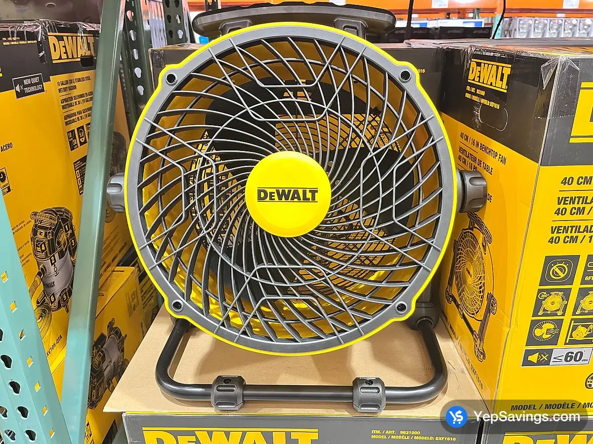 Costco DEWALT 16 INCH DRUM FAN 4000 CFM - Canada (ITM 9631000)