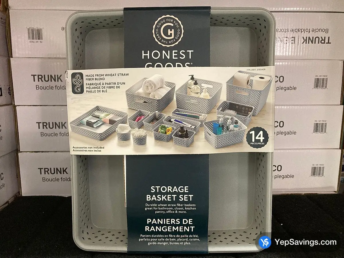 Costco HONEST GOODS STORAGE SET 14 PIECES - Canada (ITM 2705428)