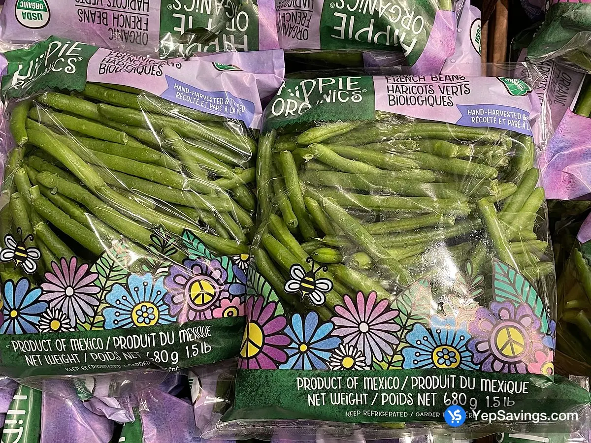 Costco ORGANIC FRENCH BEANS PRODUCT OF MEXICO - Canada (ITM 1400615)