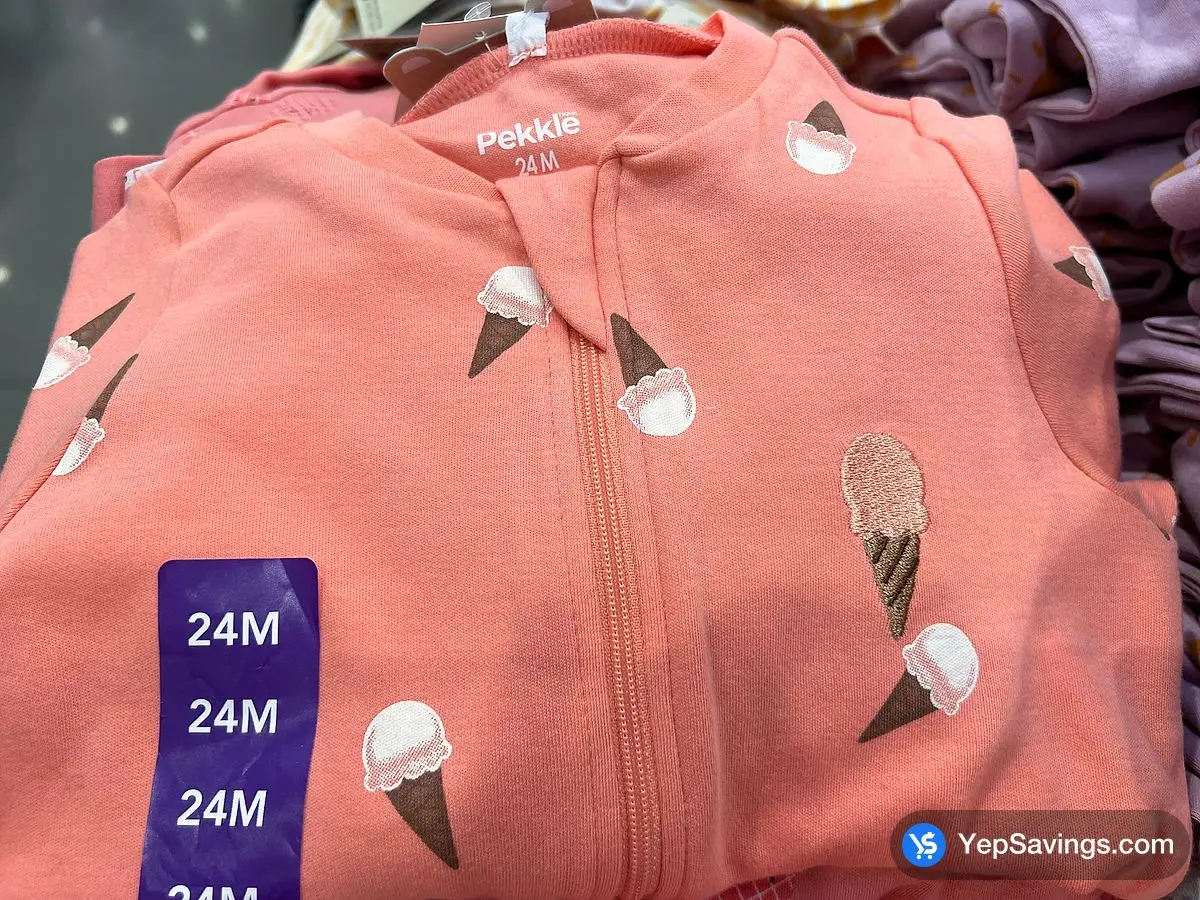 Costco PEKKLE ORGANIC COTTON SLEEPER INFANTS SIZES 3-24M - Canada (ITM 4177411)