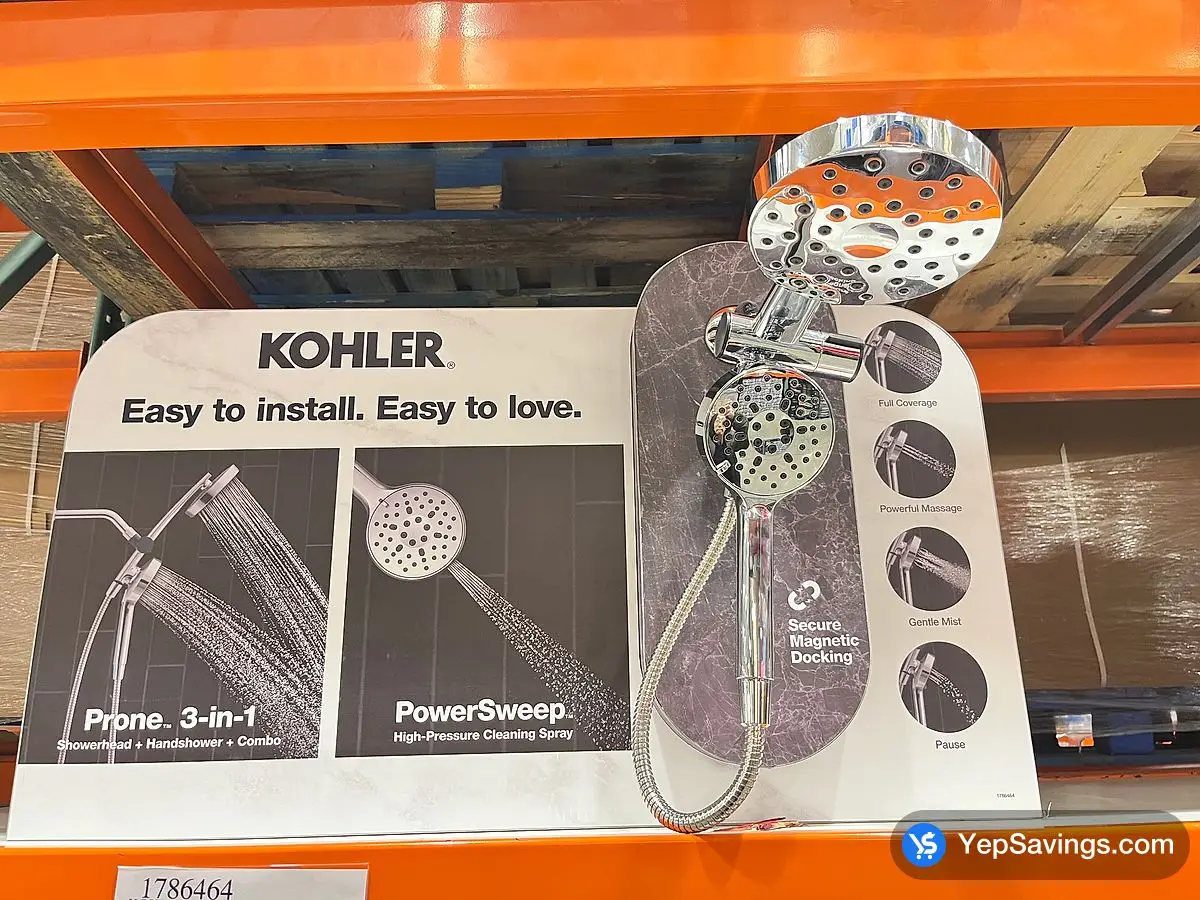 KOHLER SHOWERHEAD PRONE ITM 1786464 at Costco