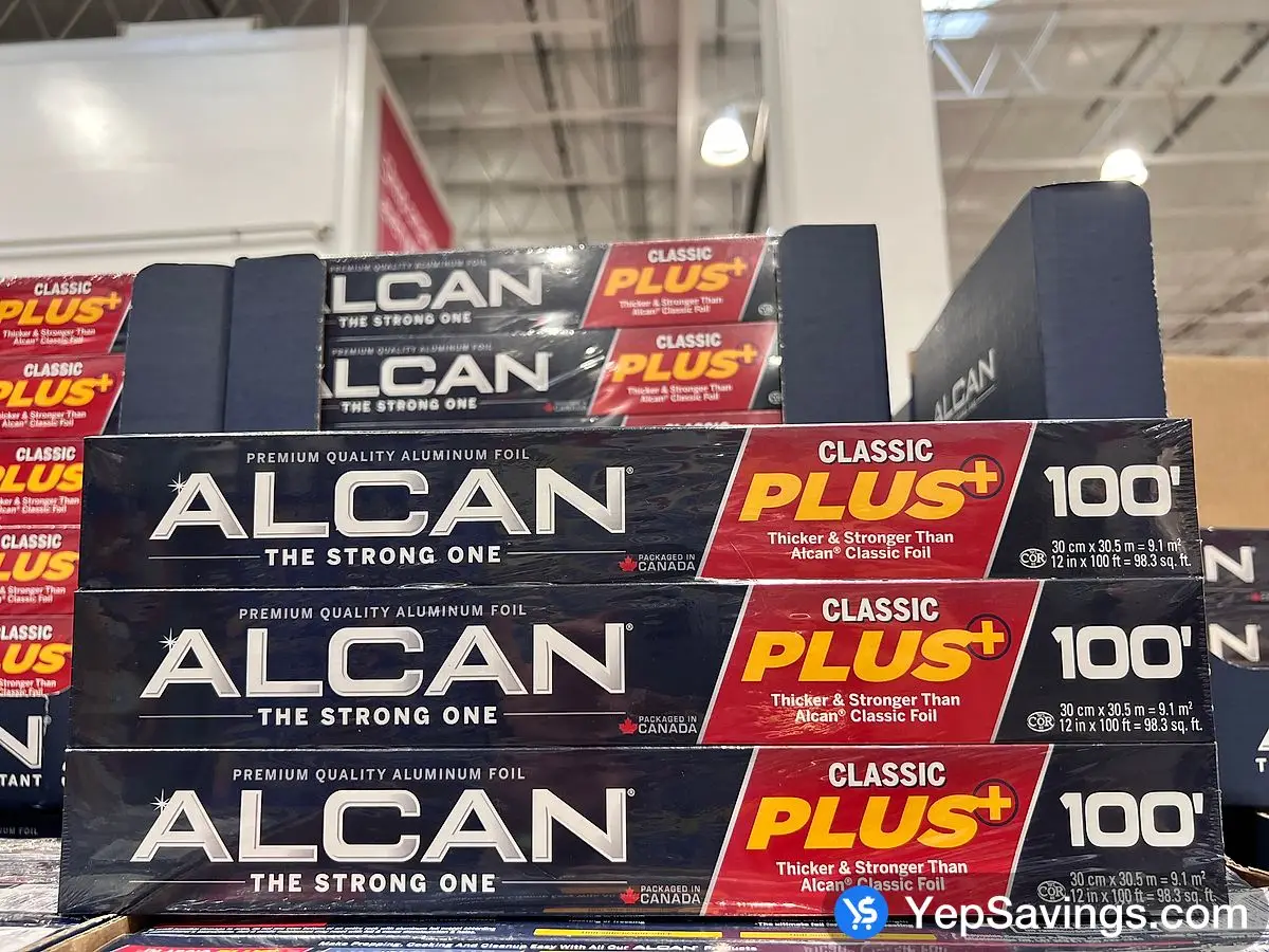 ALCAN ALUMINUM FOIL PACK OF 3 ITM 1759948 at Costco