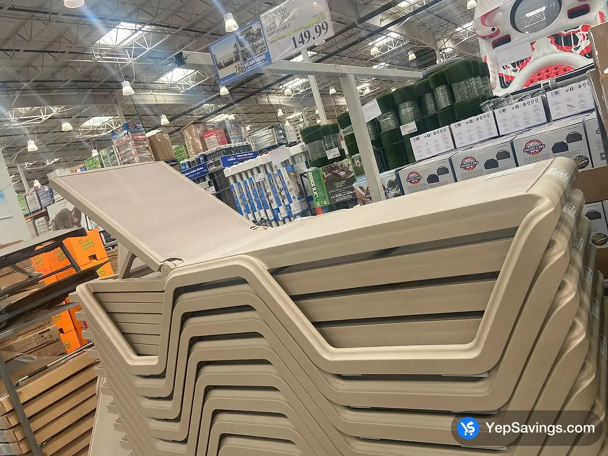 Costco S.CAB DESIGN CHAISE LOUNGE ADJUSTABLE - Canada (ITM 1008220)