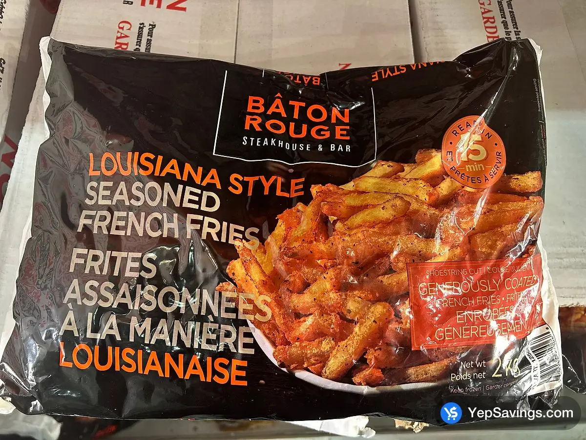 Costco BATON ROUGE FRENCH FRIES 2 kg - Canada (ITM 1258892)