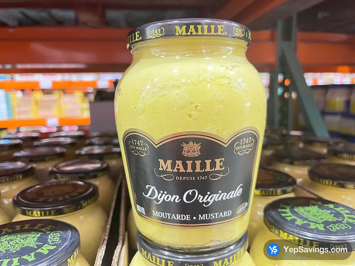 MAILLE DIJON MUSTARD 800 mL ITM 23106 at Costco