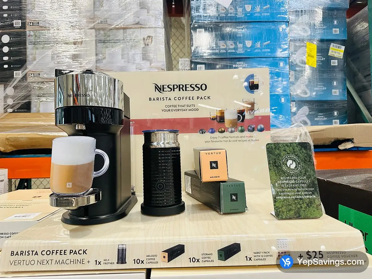 Costco DELONGHI NESPRESSO VERTUO ESPRESSO MAKER - Canada (ITM 1891700)