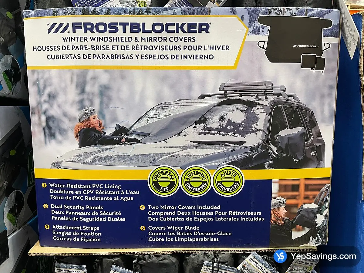 Costco FROSTBLOCKER WINDSHIELD COVER - Canada (ITM 1680367)