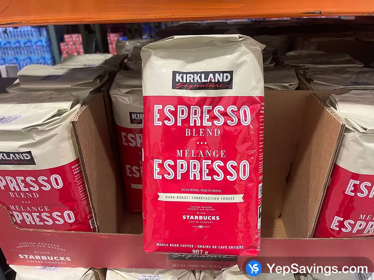 KIRKLAND SIGNATURE ESPRESSO COFFEE 907 g ITM 69792 at Costco