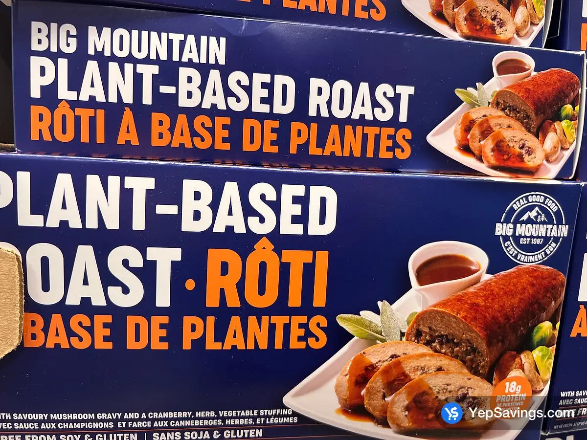 Costco BIG MOUNTAIN PLANT BASED ROAST 1.2 kg - Canada (ITM 1872675)