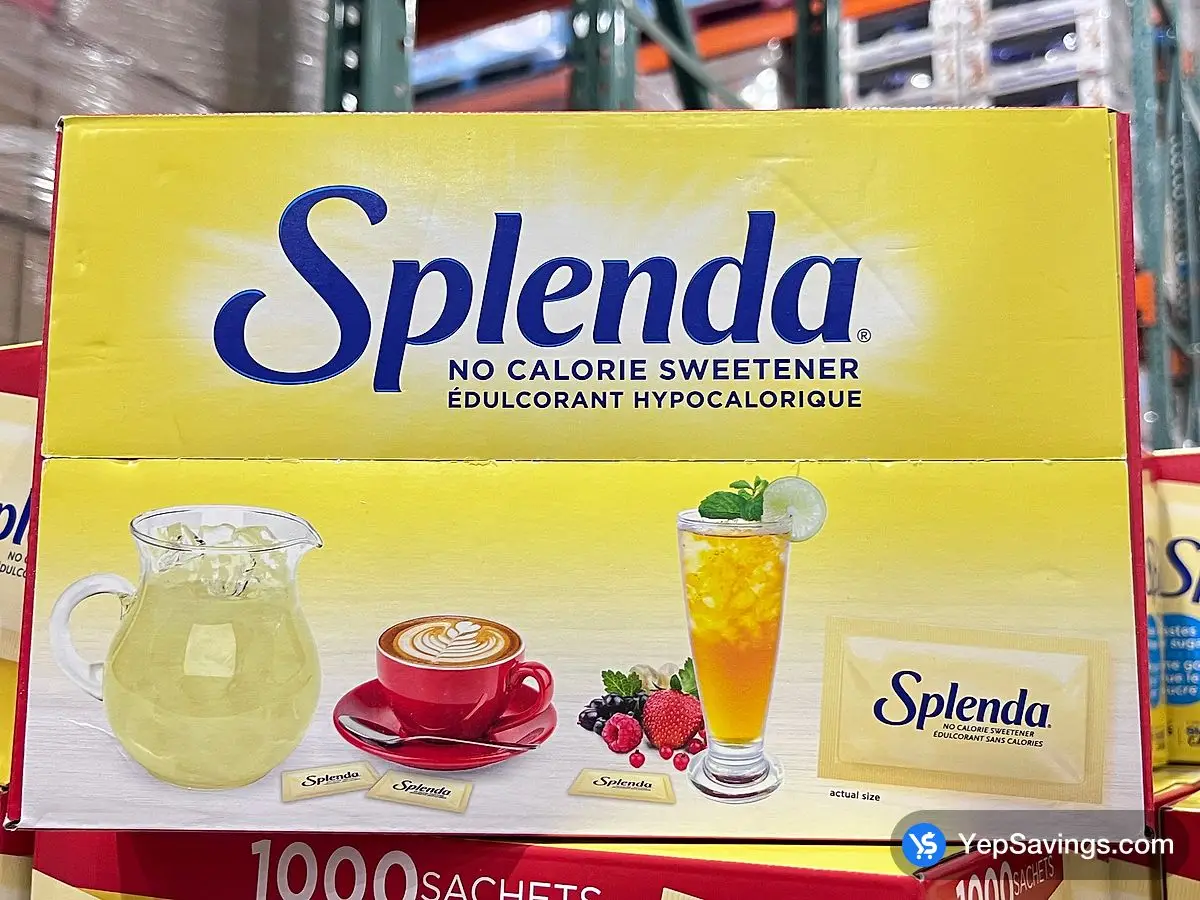 SPLENDA SWEETENER 1000 count ITM 395960 at Costco