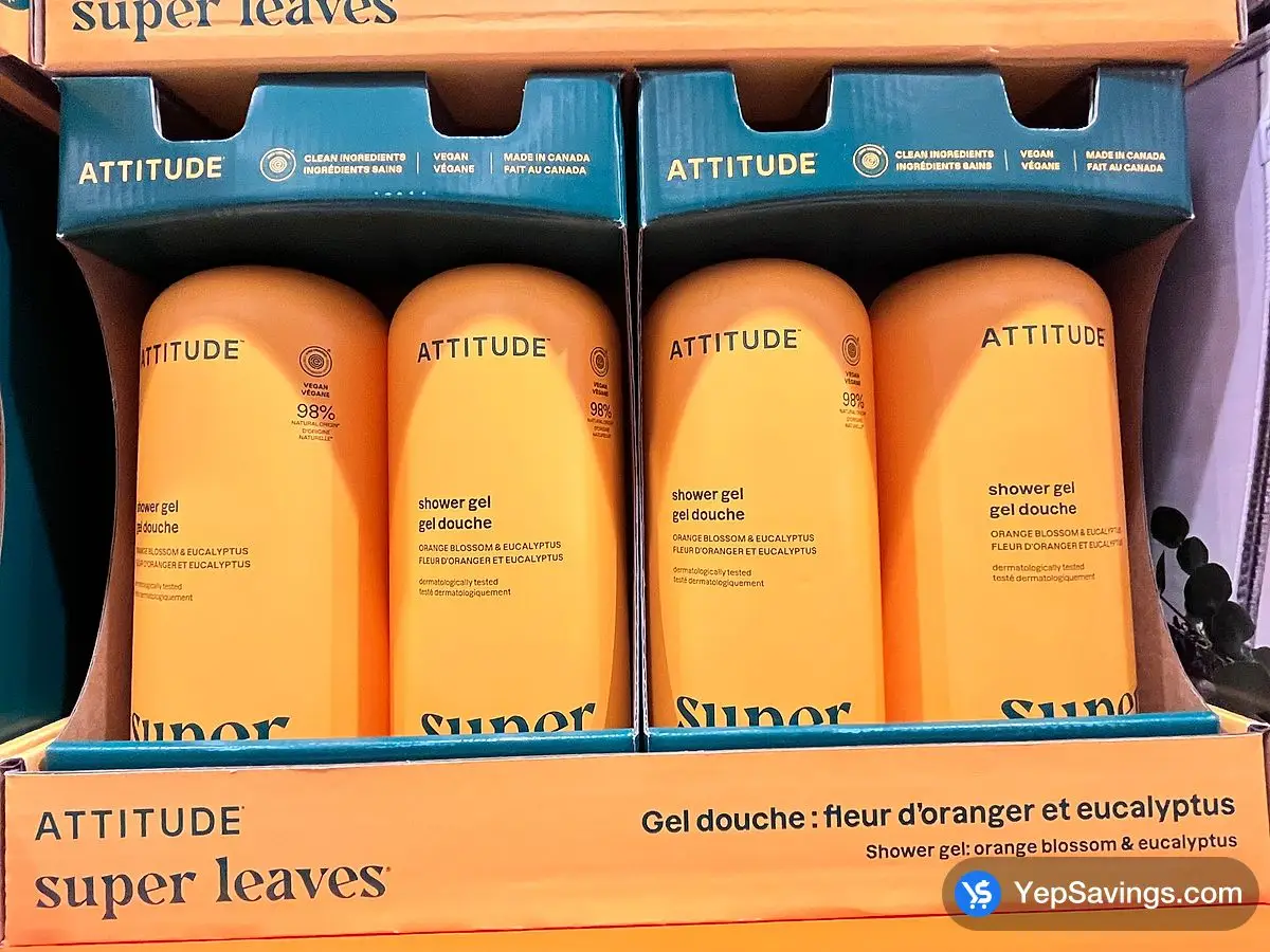 Costco ATTITUDE SHOWER GEL 2 x 946 mL - Canada (ITM 1042219)