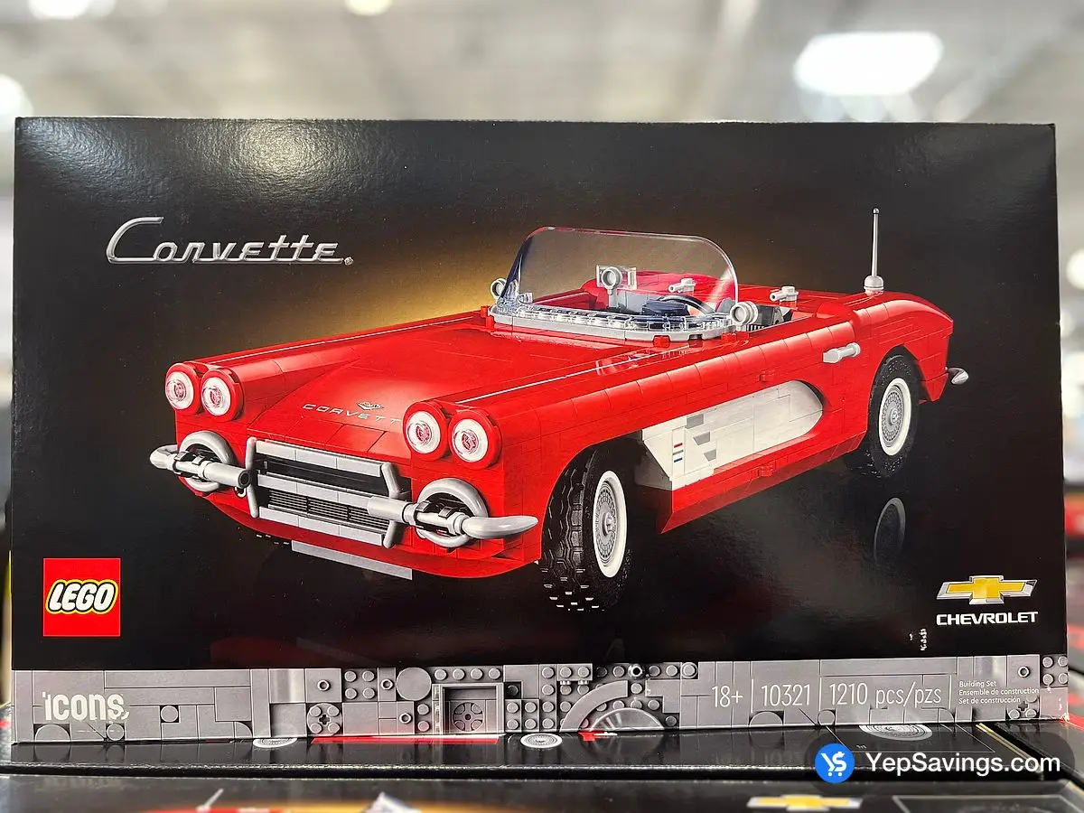 Costco LEGO ICONS CORVETTE 10321 BUILDING KIT - Canada (ITM 2510321)
