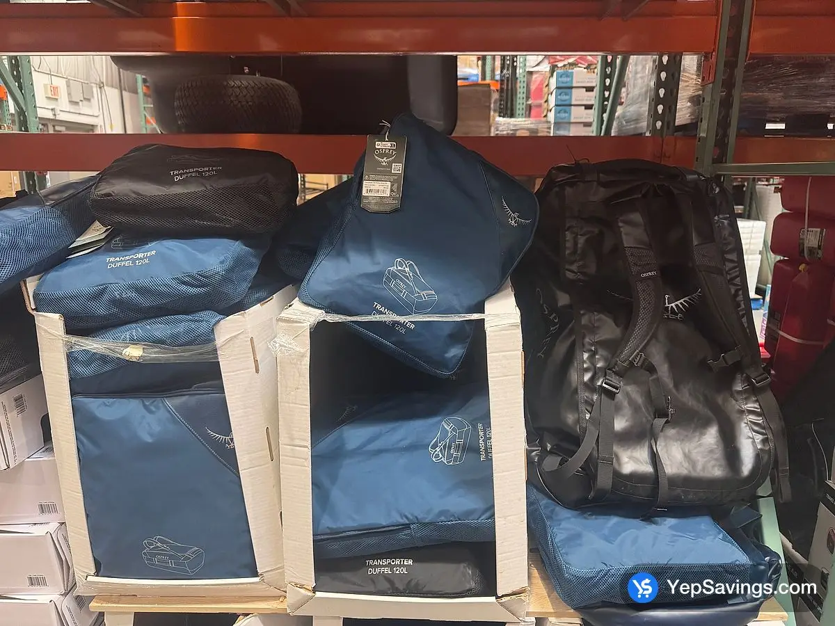 Costco OSPREY DUFFLE BAG 120L CAPACITY - Canada (ITM 1787430)
