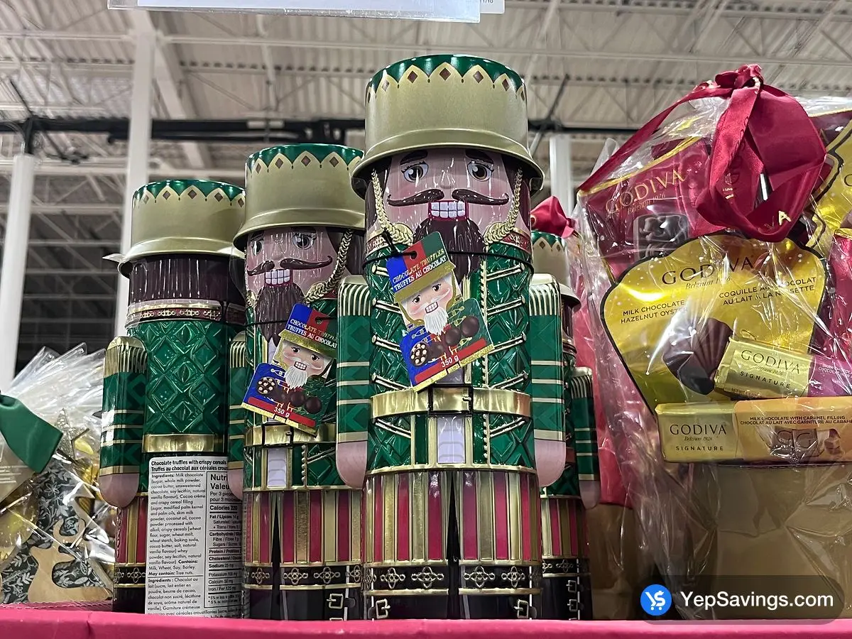 Costco DELCONTE CHOCOLATE GIFT TIN 350 g - Canada (ITM 1554945)