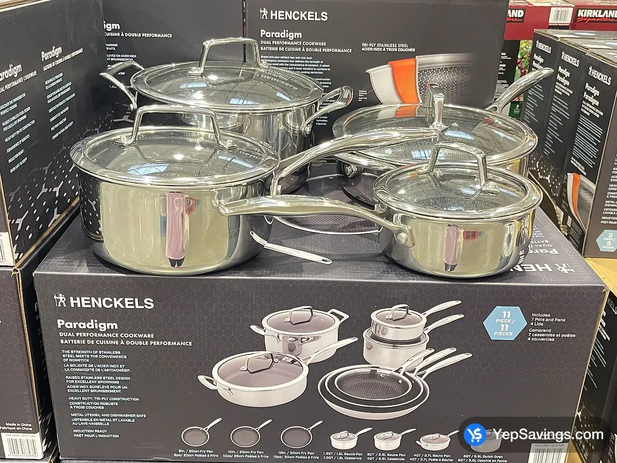 Costco ZWILLING PARADIGM COOKWARE SET 11 PIECES - Canada (ITM 1821128)