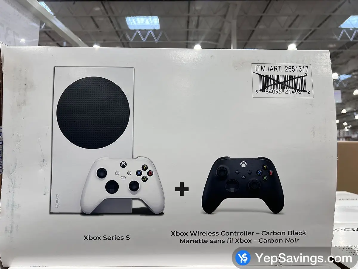 XBOX S SERIES SERIES S BUNDLE EXTRA BLACK CONTROLLER ITM 2651317 at Costco